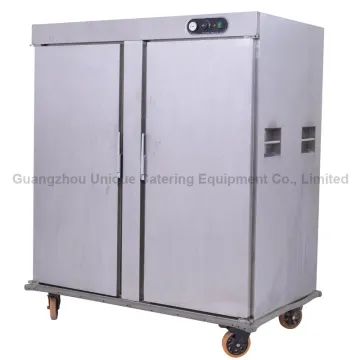 Double door Food Warmer Cart