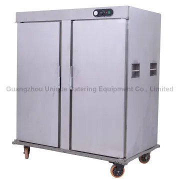 Double door Food Warmer Cart