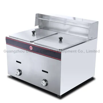 2-Tank 2-Basket Gas Fryer