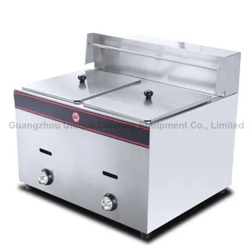 2-Tank 2-Basket Gas Fryer