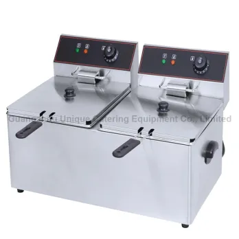 Double tank 8L Electric Fryer