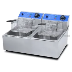 2-Tank 2-Basket Electric Fryer