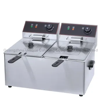 2-Tank 2-Basket Electric Fryer