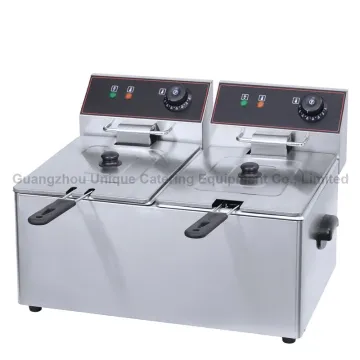 2-Tank 2-Basket Electric Fryer