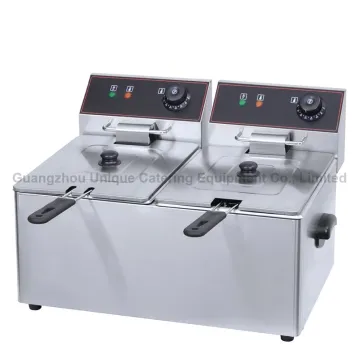 2-Tank 2-Basket Electric Fryer