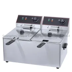 2-Tank 2-Basket Electric Fryer