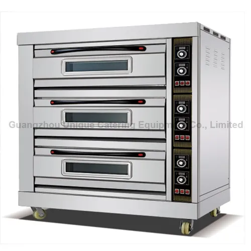 3-Deck 6-trays Electric Oven