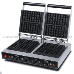 2-Plate Squre Waffle Baker