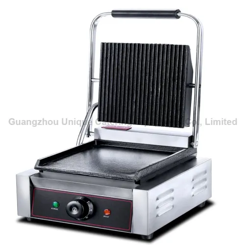 Down Flat Electric Contact Grill HEG-811A