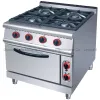 4-Burner Gas Range with Cabinet
