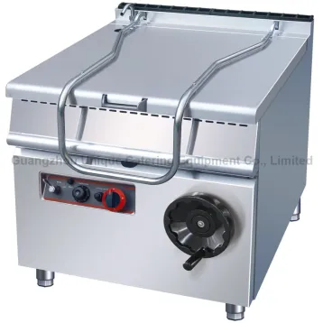 Stainless Steel Gas Tilting Braising Pan