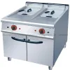 2-Tank Electric Fryer with Cabinet