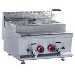 Counter Top 2-Tank 2-Basket Gas Fryer
