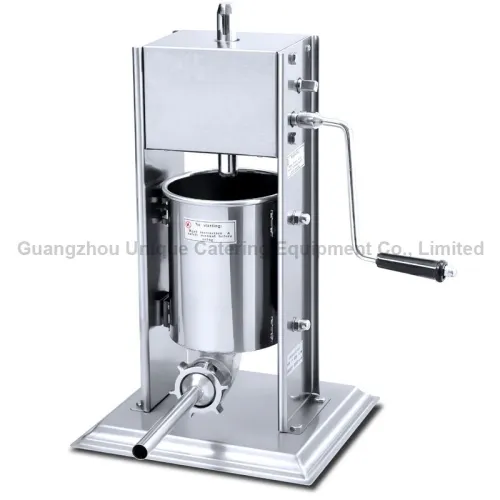 Stainless steel vacuum sausage filling machine manual /manual 3L sausage filler/sausage making machine 