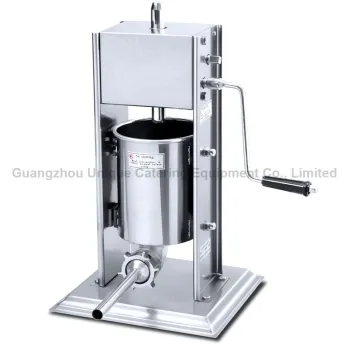 Stainless steel vacuum sausage filling machine manual /manual 3L sausage filler/sausage making machine 