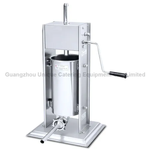 Stainless steel vacuum sausage filling machine manual /manual 3L sausage filler/sausage making machine 