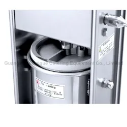 Stainless steel vacuum sausage filling machine manual /manual 3L sausage filler/sausage making machine 