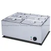 Restaurant kitchen equipment buffet equipment electric Bain Marie food warmer display for catering 
