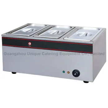3Pan Kitchen Equipmrent for Retaustant Commercial Electric Bain Marie