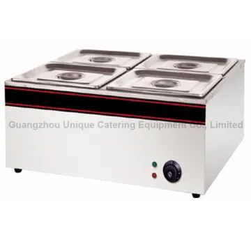 4 Pan Kitchen Design Bain Marie Food Warmer Counter 