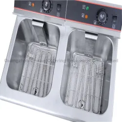 Double tank 12L Electric Fryer