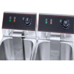 Double tank 8L Electric Fryer