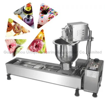 Three mould commercial Dnout maker Donut machine